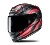HJC RPHA 12 Dravix Helmet, black-grey-red, size M for Men