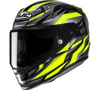 HJC RPHA 12 Dravix Helmet, black-grey-yellow, size 2XL for Men