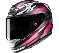HJC RPHA 12 Dravix Helmet, grey-white-pink, size 2XS for Men