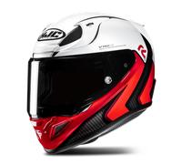 HJC RPHA 12 Kos Helmet, white-red, size L for Men