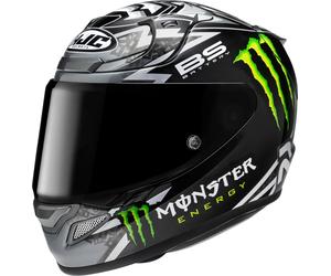 HJC RPHA 12 Quartararo Replica Black Helmet, black, size 2XL for Men