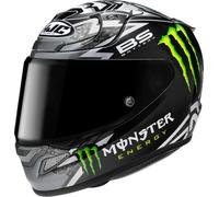 HJC RPHA 12 Quartararo Replica Black Helmet, black, size 2XS for Men