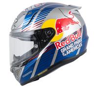 HJC RPHA 12 Red Bull Austin Full-Face Helmet silver size L
