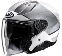 HJC RPHA 31 Chelet Jet Helmet, grey-white, size L for Men