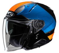 HJC RPHA 31 Chelet MC27 Jet Helmet Black/Blue/Orange M