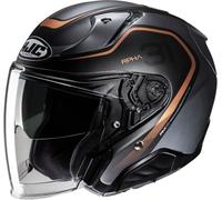 HJC RPHA 31 Kouv Jet Helmet, black/grey/orange, size XL (60/61)