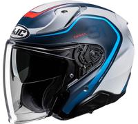 HJC RPHA 31 Kouv Jet Helmet, white-blue, size XL for Men