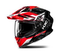 HJC RPHA60 DAKAR Integralhelm schwarz-rot MC1 M