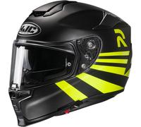 HJC RPHA 70 Stipe Helmet, black-yellow, size S for Men
