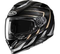 HJC RPHA 71 Carbon Cano Helmet, black-gold-silver, size 2XL for Men