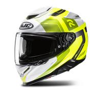 HJC RPHA 71 Cozad Helmet, white-green-yellow, size M