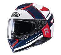 HJC RPHA 71 Zecha Full Face ECE 22.06 DVS Motorcycle Helmet - MC21 White Red Blue (M)