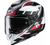 HJC RPHA 72 Value Helmet, black-white-red, size M for Men