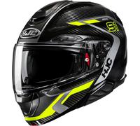 HJC RPHA 91 Carbon Lagos Helmet, black/yellow, size XL (60/61)