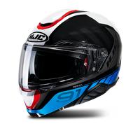HJC RPHA 91 Rafino Flip-Up Helmet White/Black/BlueL White,Black,Blue