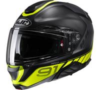 HJC RPHA 91 Rafino Helmet, black-yellow, size XL for Men