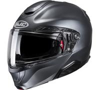HJC RPHA 91 Solid Helmet, black-grey, size M for Men