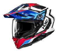 HJC RPHA60 Dakar Full Face Motorcycle Helmet Glossy Blue/White/Red