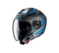 HJC Unisex Adult I40 REMI Motorcycle Helmet, Grey Blue, L