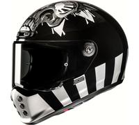 HJC V10 Crania Helmet, black-silver, size S for Men