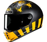 HJC V10 Crania Helmet, black-yellow, size XL for Men