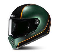 HJC V10 Hodu Full Face Helmet Green/BlackL Green,Black