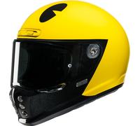 HJC V10 Pac-Man Helmet, black-yellow, size S for Men