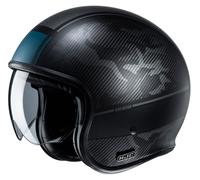 HJC V30 Alpi MC1SF Jet helmet M unisex Black/Red, M