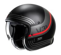 HJC V31 Byron Open Helmet Black/RedS Black,Red