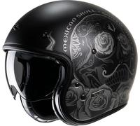 HJC V31 Desto Black Grey MC5Sf Open Face Helmet Size 2XL 2XL