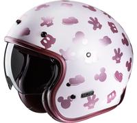 HJC V31 DISNEY MICKEY open face helmet pink MC8SF S
