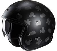 HJC V31 Disney Mickey Retro Jet Helmet, black-grey, size XS 54 55 for Men