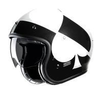 HJC V31 Kuz Open Face Helmet White/BlackS White,Black