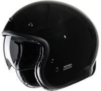 HJC V31 Solid Retro Jet Helmet, black, size XXL (62/63)
