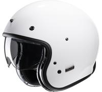 HJC V31 Solid Retro Jet Helmet, white, size XXL (62/63)