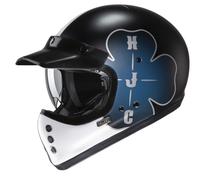HJC V60 Ofera Helmet, black/blue, size M (57/58)