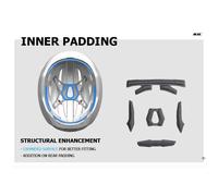 Hjc Valeco 2 Inner Lining One Size Grey