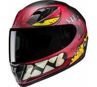 HJC Y10 Frank Youth Helmet, black-red-yellow, size M
