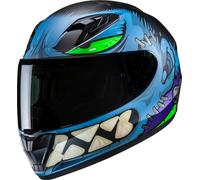 HJC Y10 Frank Youth Helmet, black-white-blue, size L