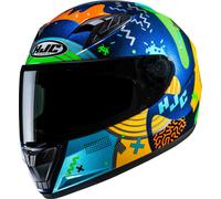 HJC Y10 Mika Youth Helmet, multicolored, size M
