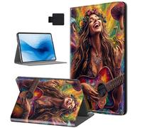 HJCYXJLK Case for Kindle Scribe 10.2 Inch 2022/2024,PU Leather for Kindle Scribe 2022/2024 Tablet Case,Shockproof Folio Stand E-Book Protective Cover,Auto Sleep/Wake,Guitar Sunshine Girl