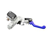 HJDGHU Brake Clutch Levers 22mm 7/8'' Grey Right Brake Master Cylinder Clutch Pump Brake Lever Motorcycle Clutch Lever(Blue AG)