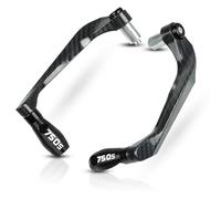 HJDGHU Brake Lever Guard 78'' 22MM Lever Guard Fit Use for Kawasaki Z750 Z750R Z750S 1976-2012 2011 2010 Motorcycle Handlebar Grips Brake Clutch Levers Protector(Black Z750S)