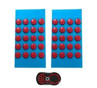 HJDJBD Mouse Skates Set for Wallhack Pro Superglide Performance on Glass Mouse Pad Thin Mouse Skates for Maximum Control and Effortless Gliding Mouse Feet for Gaming and Office Mouse Mat 0.6 mm Pack