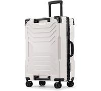 HJDQMDHA Silent Luggage Lightweight Aluminium Frame Suitcase Transformer Trolley Case Wheel Code Suitcase Premium Travel Suitcase Smooth