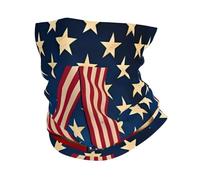HJFCZH 4th of July Patriotic Flag Prints Multi-Functional Sport Throw - Seamless, Quick-Dry Headwear for Hiking, Cycling, and Beyond!