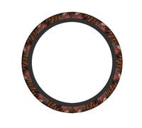 HJFCZH African Style Patchwork Prints Steering Wheel Cover - Quality Neoprene Grip Layer for Cars, Trucks & SUVs, Durable Non-Slip Protection, Heat & Cold Resistant