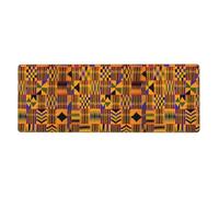 HJFCZH African Tribal Ethnic Texture Prints Mouse Pad 12x31.5in