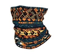 HJFCZH African Tribal Ethnic Texture Prints Multi-Functional Sport Throw - Seamless, Quick-Dry Headwear for Hiking, Cycling, and Beyond!
