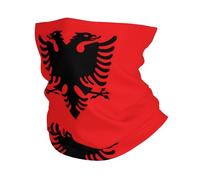 HJFCZH Albanian flag Prints Great Performance Head Wrap Multifunctional Soft & Stretchy Polyester Sport Towel